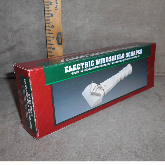 Electric Windshield Scraper Four Star Int'l Heated Scraper NIB Vintage - Picture 6 of 8